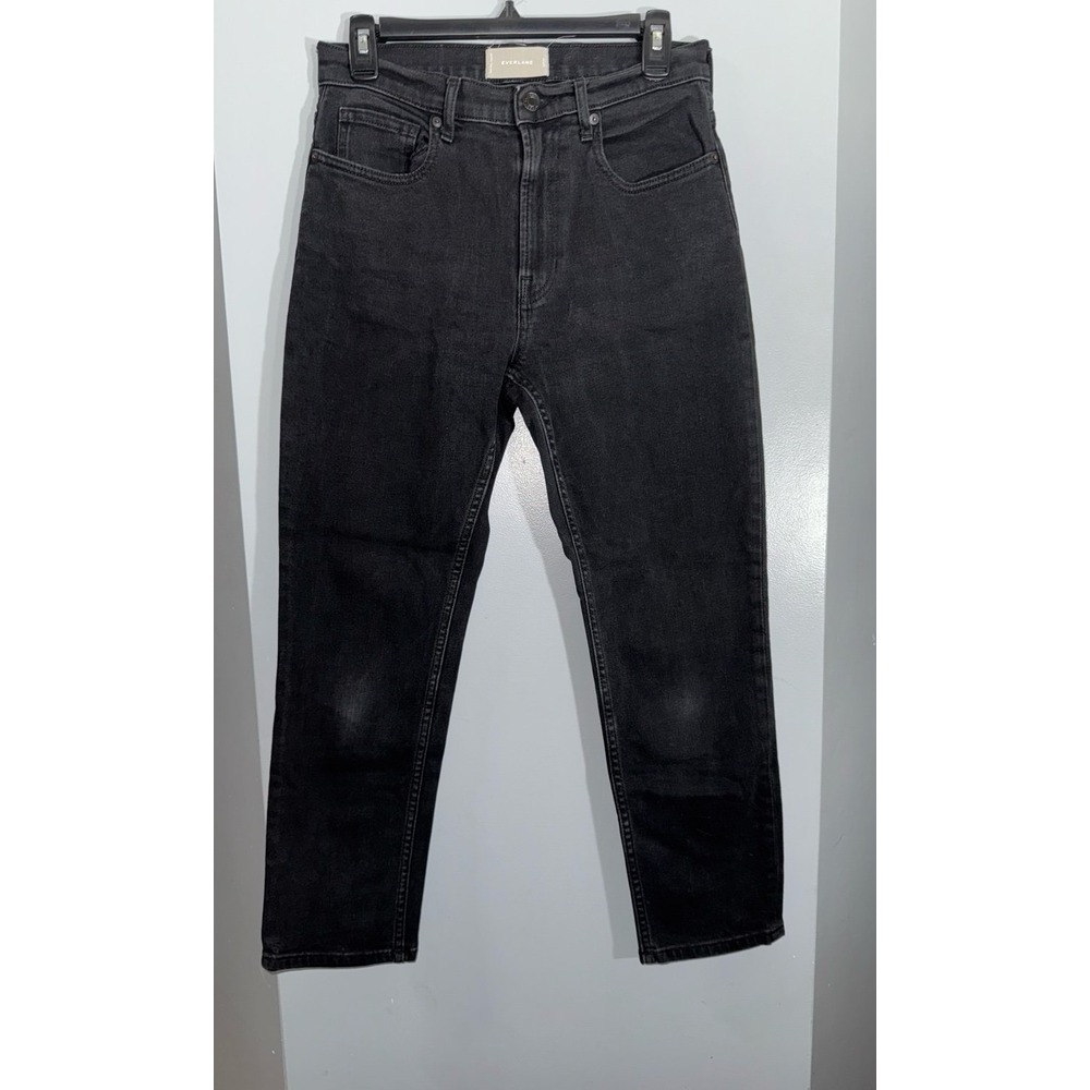 Everlane high waist‎ straight black jeans size 28 ankle Jean